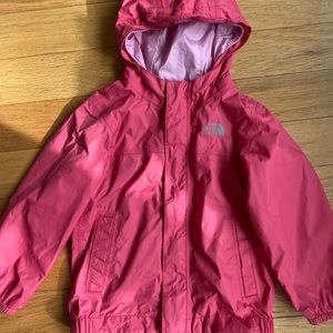 Girls size 3T The north Face rain coat